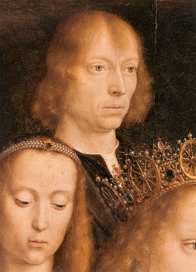 Self Portrait (detail) by Gerard David